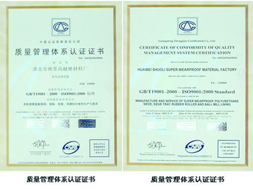 Certificates